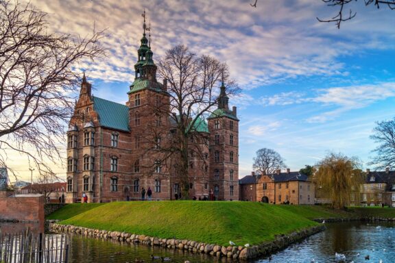 Rosenborg Castle at Twilight Rosenborg Castle in Copenhagen