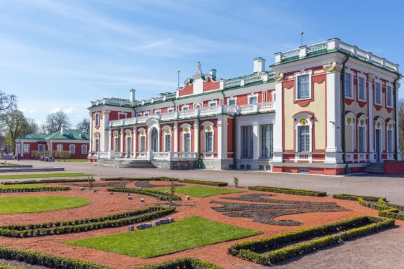 Baroque Palace with Formal Garden Kadriorg Palace and Park in Tallinn