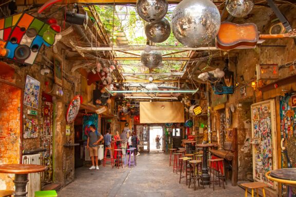 Szimpla Kert, ruin pub open to the public since 2004