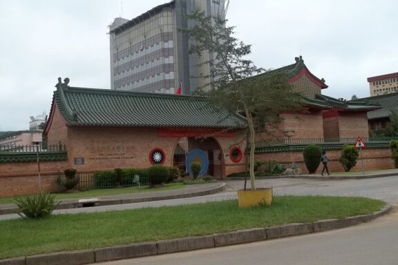 Taiwan Embassy in Mbabane, established in 1970.