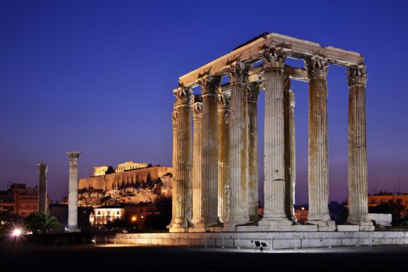 The Temple of Olympian Zeus