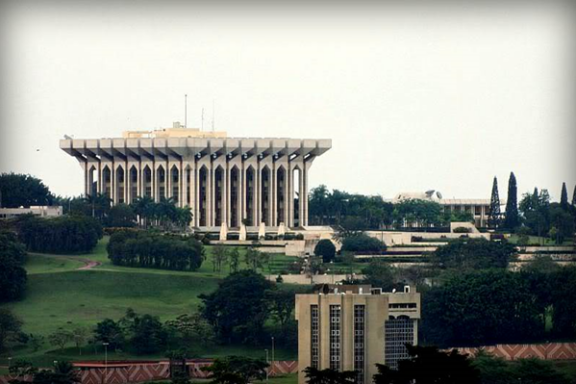 Unity Palace in Yaoundé, Cameroon Yaounde unity palace