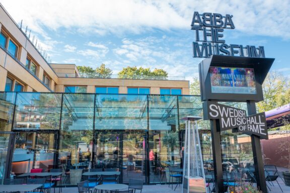 Exterior View of ABBA The Museum Entrance ABBA The Museum