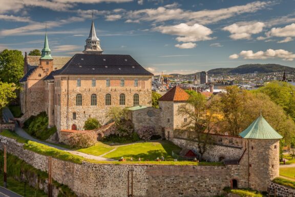 Akershus Fortress, constructed in the late 13th century