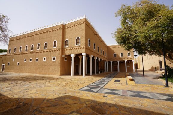 Exterior view of Al Murabba Palace Al-Murabba Palace, built by King Abdulaziz, the founder of modern Saudi Arabia