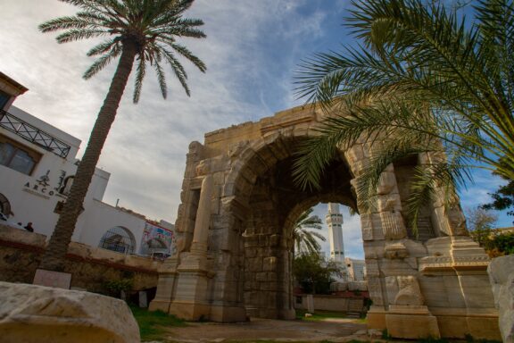 Arch of Marcus Aurelius in Tripoli Arch of Marcus Aurelius, Tripoli