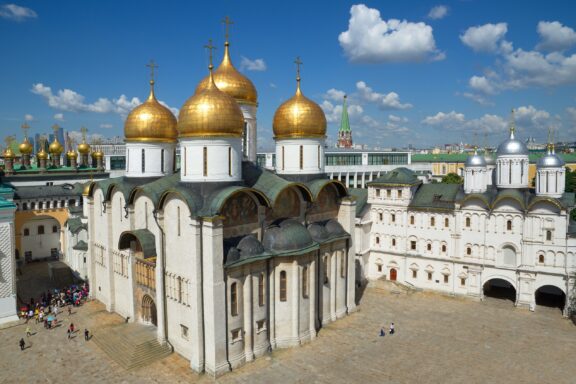 The Cathedral of the Dormition, built from 1475 to 1479