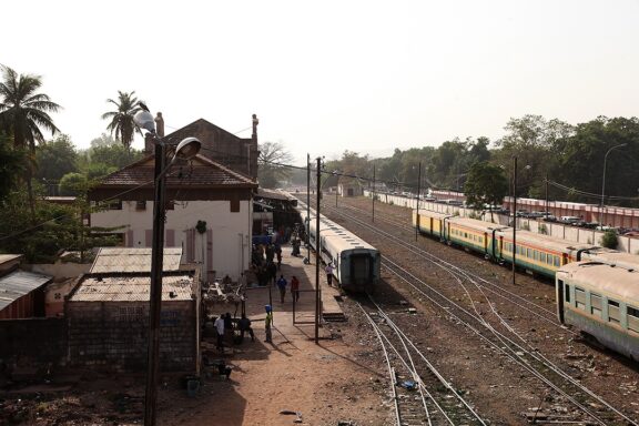 Bamako Railway Station Platform The Historical Railway in Bamako