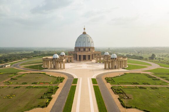 Basilica of Our Lady of Peace in Yamoussoukro