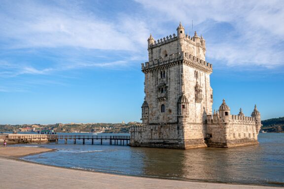 Belém Tower (Torre de Belém), one of the most iconic landmarks in Lisbon