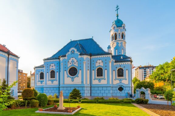 Blue Church, designed by Ödön Lechner