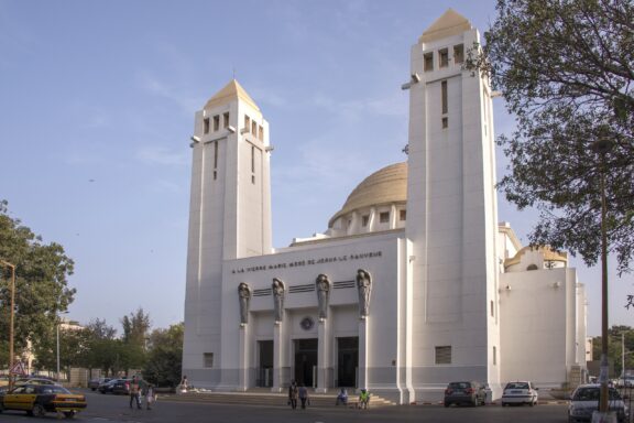 The Cathedral of Our Lady of Victories, a testament to the presence and influence of Christianity in Senegal