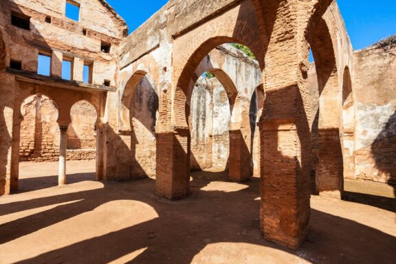 Inside the Chellah Necropolis