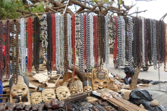 Craft Market in Lilongwe, home to various unique souvenirs