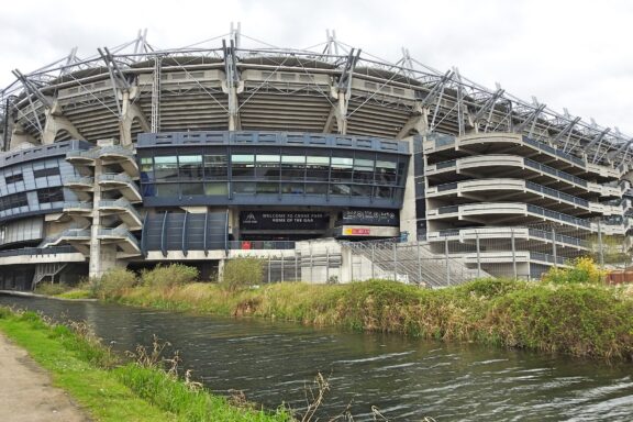 Croke Park Stadium by the River Croke Park, often called Croker