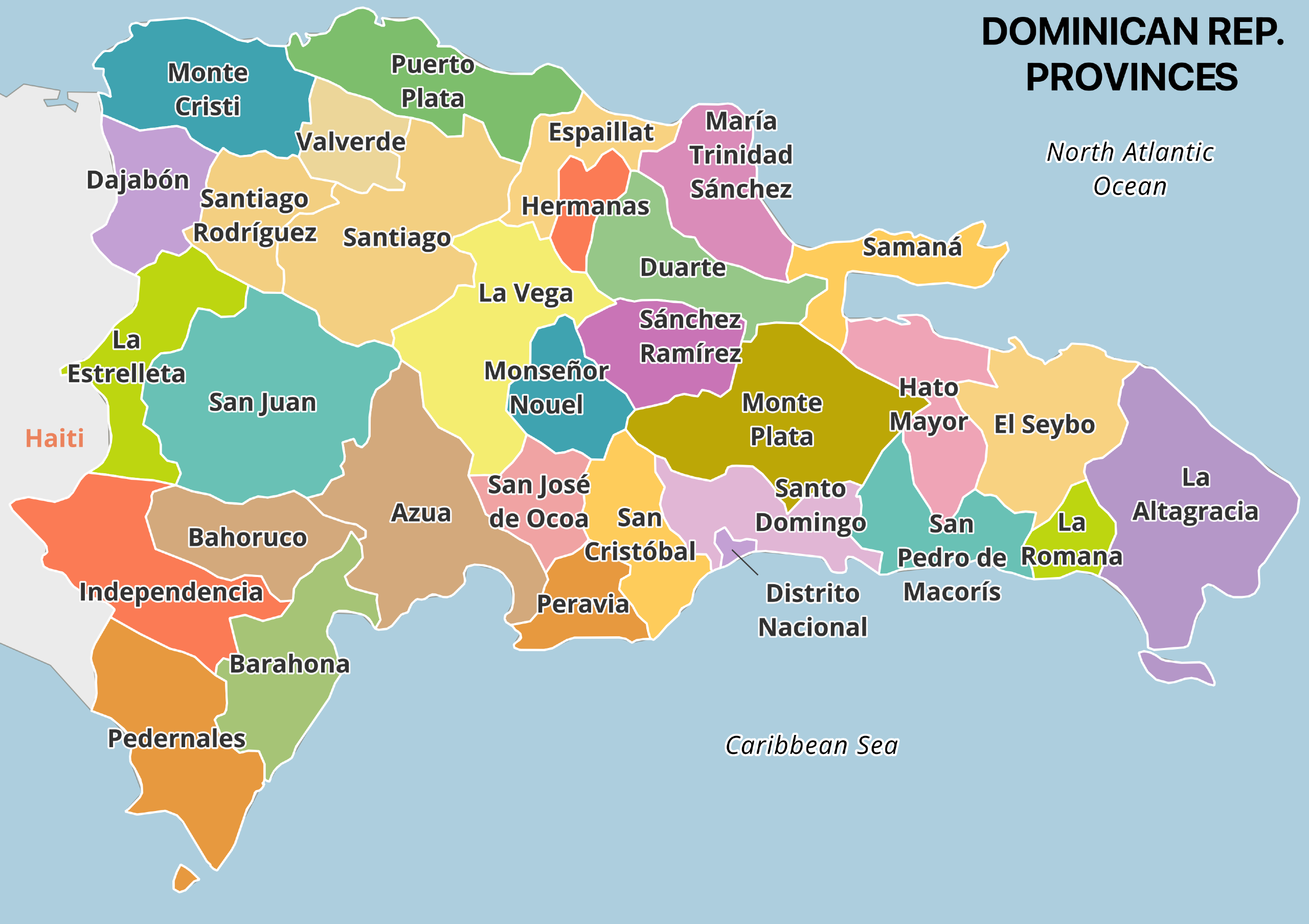 Where Is The Dominican Republic On The Map Infoupdate
