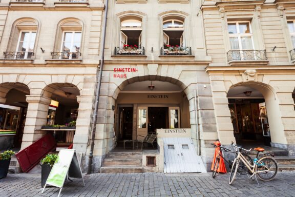 The Einstein House (Einsteinhaus), located at Kramgasse No. 49