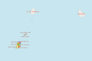 Where Is Grenada Mappr Grenada Politcal Map 300x200