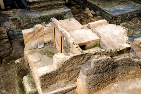 Joya de Ceren called the Pompei of America. El Salvador, Central America