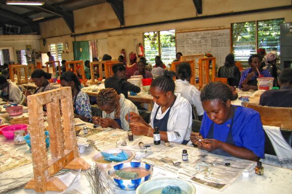 Kazuri Beads Factory, renowned for its beautifully handcrafted jewelry