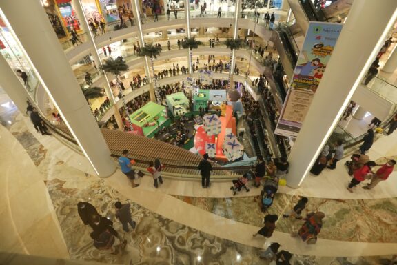 The Koto Kasablanka Shopping Mall in Jakarta