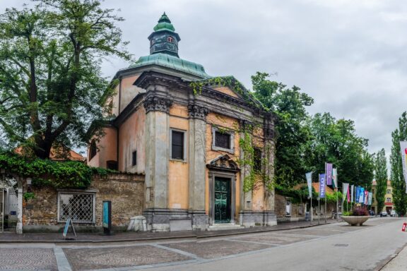 The Krizanke Summer Theatre, originally a monastery complex