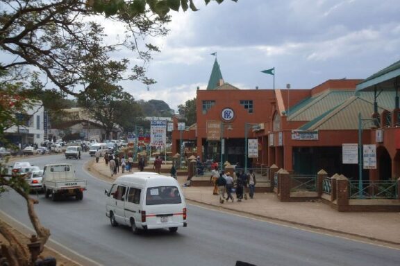 Lilongwe Old Town, the oldest part of the city