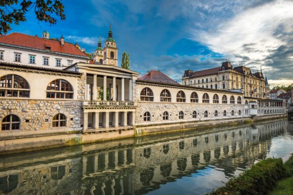 The Central Market in Ljubljana