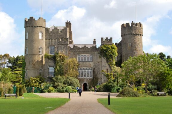 Malahide Castle on a Sunny Day Malahide Castle, one of the oldest castles in Ireland