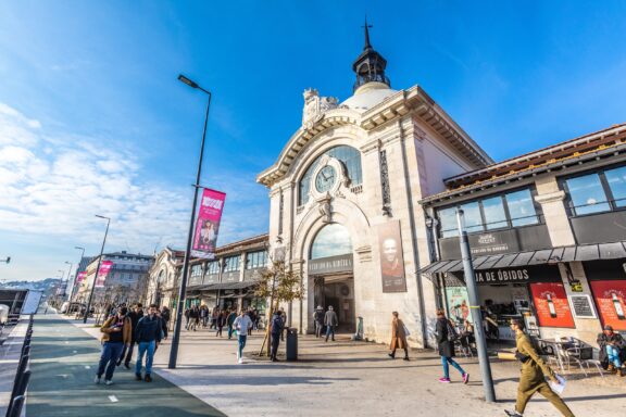 The Clock Tower of Mercado da Ribeira