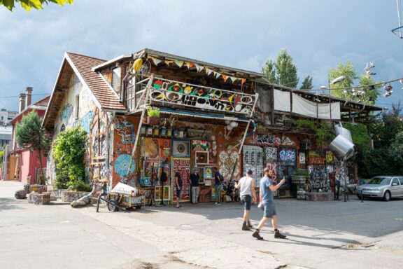 Metelkova, an autonomous cultural hub in Ljubljana