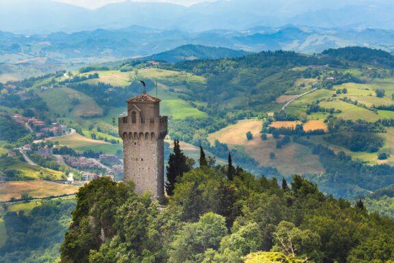 Montale Tower, where visitors are prohibited