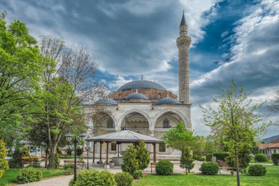 Mustafa Pasha Mosque, an Ottoman-era mosque built in 1492