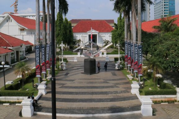 Exterior View of the National Gallery of Indonesia The National Gallery of Indonesia, housed in two historic buildings