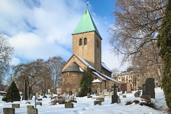 Old Aker Church, the oldest remaining building in Oslo