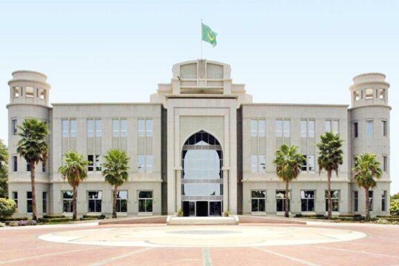 The Presidential Palace in Nouakchott