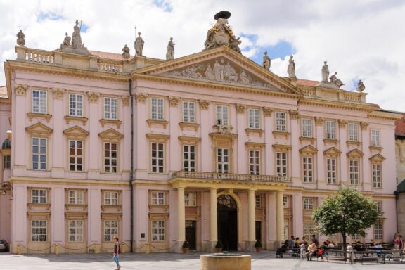 The Primatial Palace, built from 1778 to 1781 for Archbishop József Batthyány