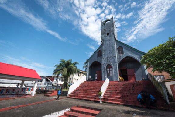 Providence Baptist Church in Monrovia, founded in 1821