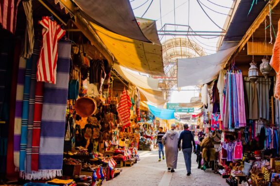 The Old Market in Rabat