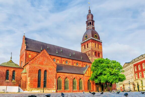 The Riga Cathedral, founded in 1211