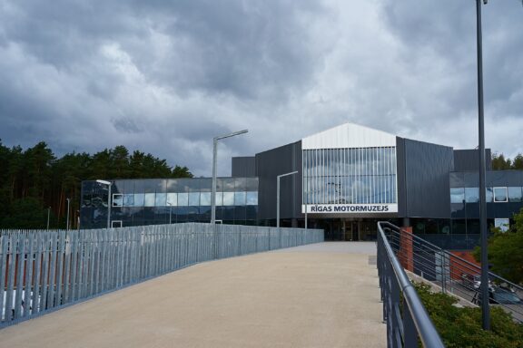 Entrance to the Riga Motor Museum