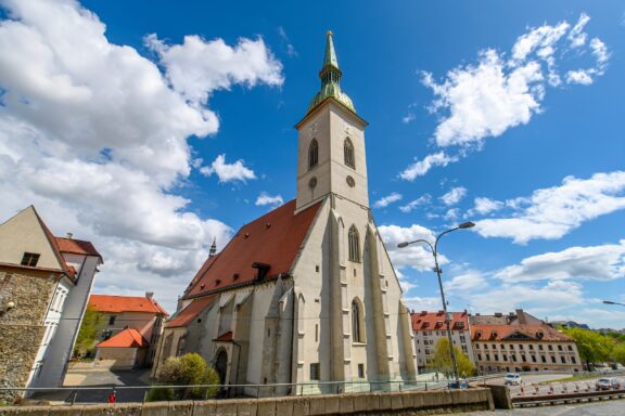 St. Martin Cathedral, built in the Gothic style