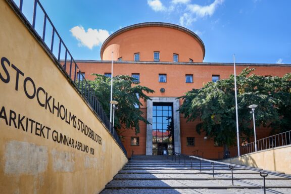 Stockholm Public Library, designed by the renowned Swedish architect Gunnar Asplund