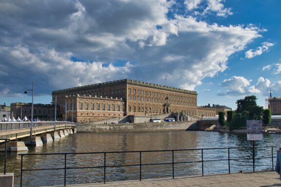 The Royal Palace of Stockholm, also known as Stockholms Slott