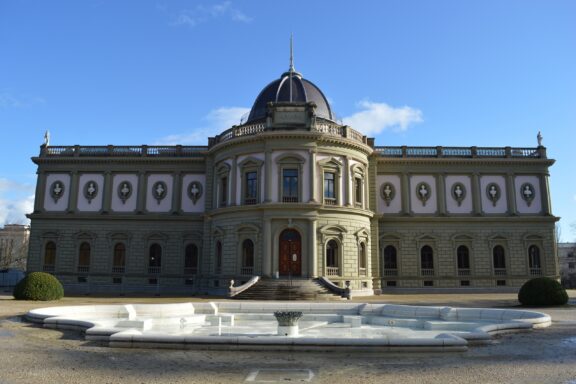 Geneva switzerland 21 december 2019 the musée ariana swiss museum