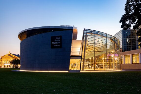 The Van Gogh Museum, dedicated to the works of Vincent van Gogh