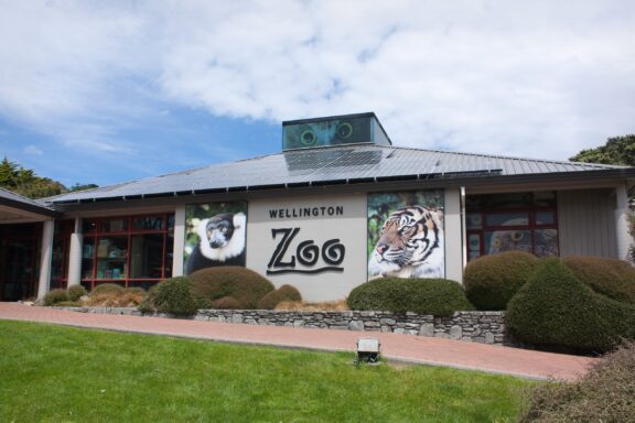 Entrance to the Wellington Zoo