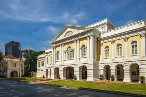 Colonial Building in Singapore The Arts House, formerly known as the Old Parliament House