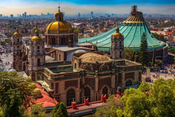 Basilica of Our Lady of Guadalupe in Mexico City The Basilica of Our Lady of Guadalupe