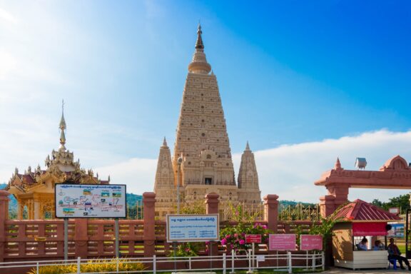 Bodhgaya in Naypyidaw, a sacred site, offers spiritual seekers a place of meditation and contemplation